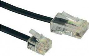 Anschlusskabel, RJ11(6p4c)-Stecker auf RJ45(8p4c)-Stecker mit EZE,