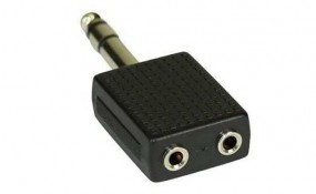 Adapter, Klinkenstecker 6,3 mm - Klinkenbuchse 3,5 mm
